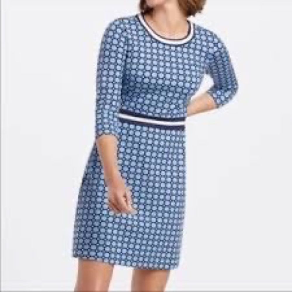 Draper James Honeycomb Floral Dress Size Small